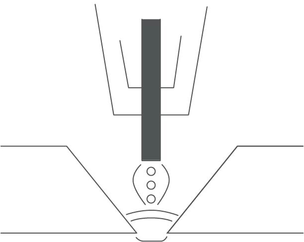 Workpiece is degaussed